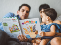 Family Reading Bedtime