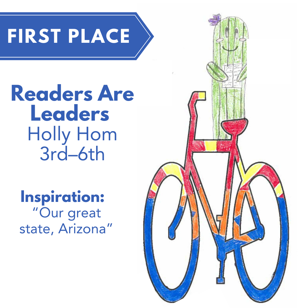 Bike to Books First Place Winner 2