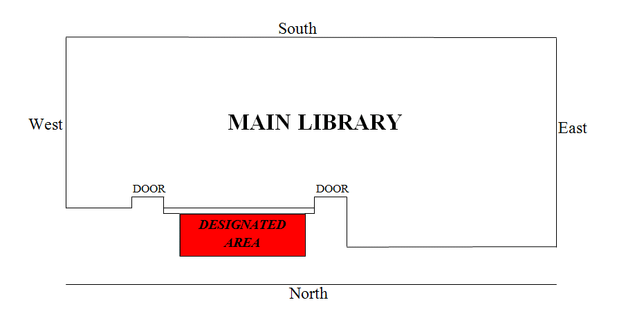 Main Library Free Speech Zone