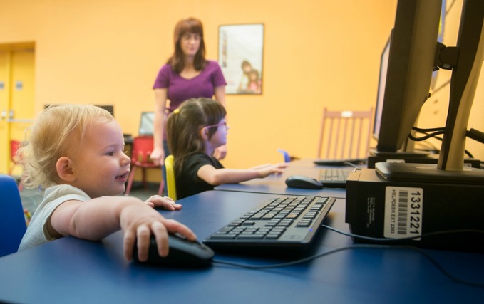 Child on Computer